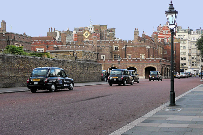 court yards and state rooms at st james's palace london