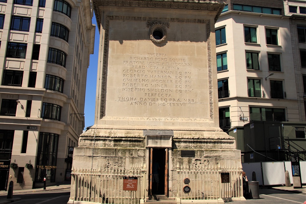 The Monument City of London Walk