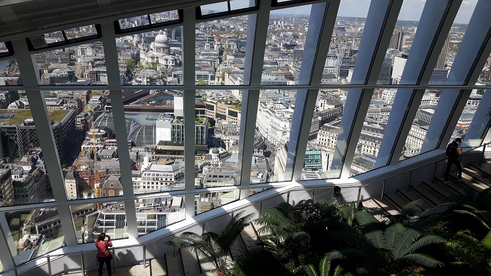 Sky Garden Walkie Talkie City of London Walk London