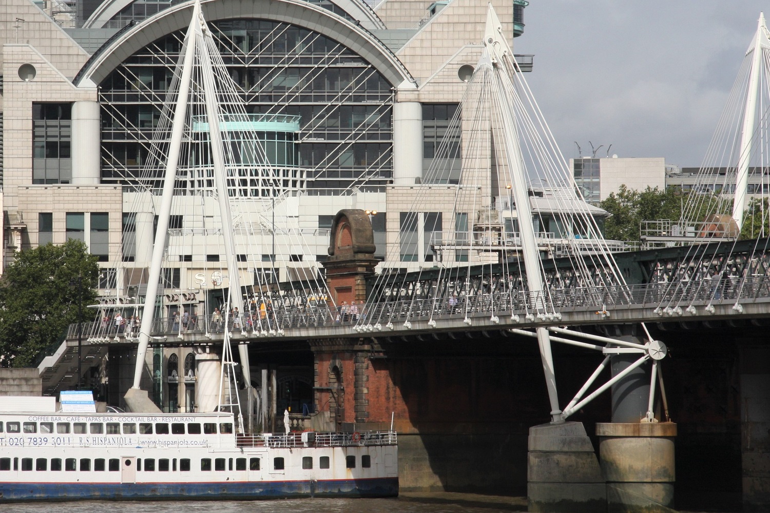 Queen's Golden Jubilee Footbridges Walk London